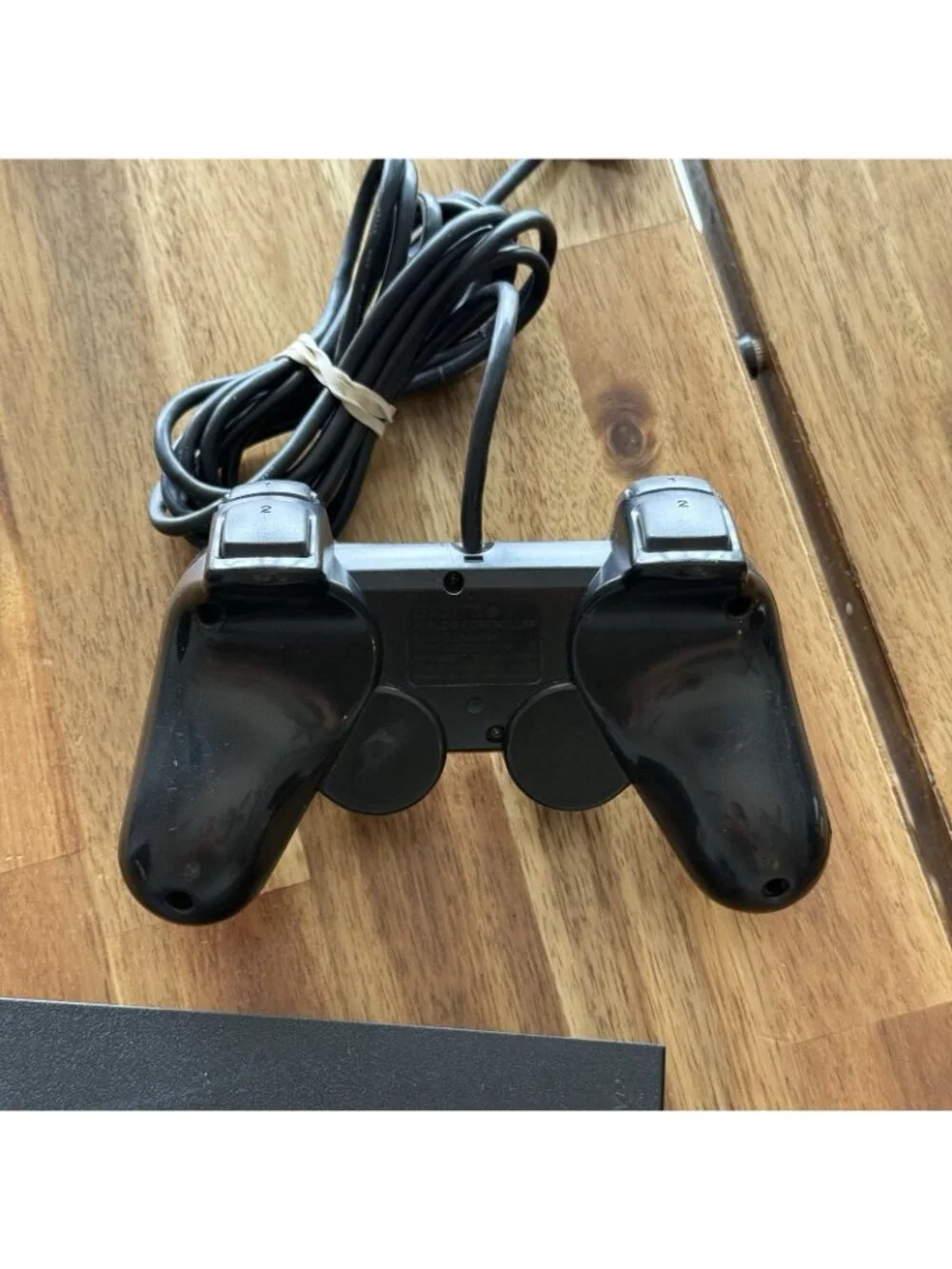 Sony PlayStation 2 Slim PS2 Black Console Controller Cords Viewtiful Joe Memory‎